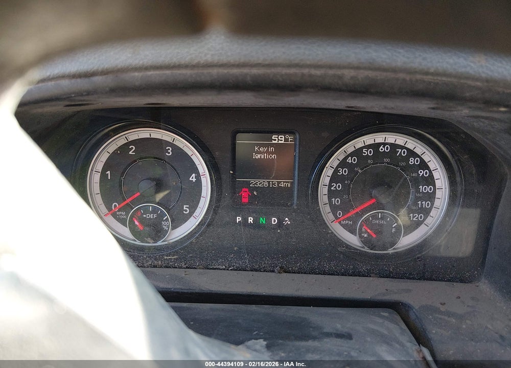 2018 RAM 2500 TRADESMAN VIN: 3C6UR5HL5JG192426