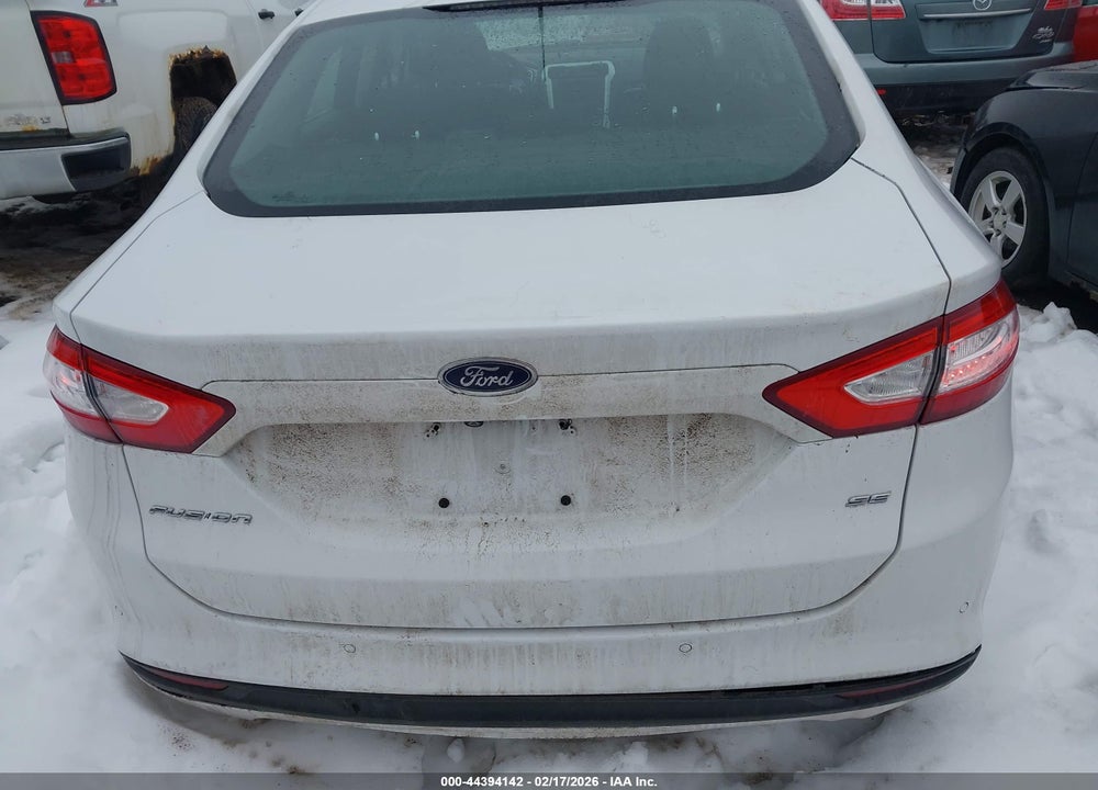 2016 FORD FUSION SE VIN: 3FA6P0H79GR312776