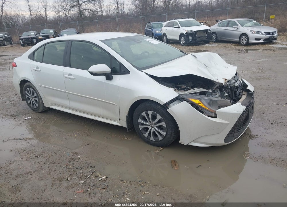 2022 TOYOTA COROLLA HYBRID LE VIN: JTDEAMDE3N3006574