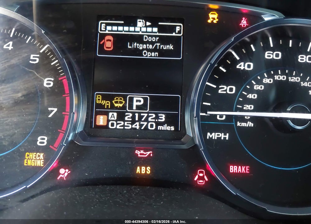 2017 SUBARU FORESTER 2.5I LIMITED VIN: JF2SJAJC6HH548104
