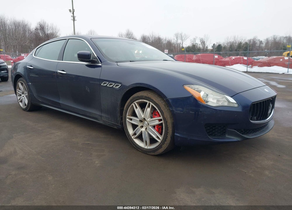 2014 MASERATI QUATTROPORTE S Q4 VIN: ZAM56RRA7E1126079