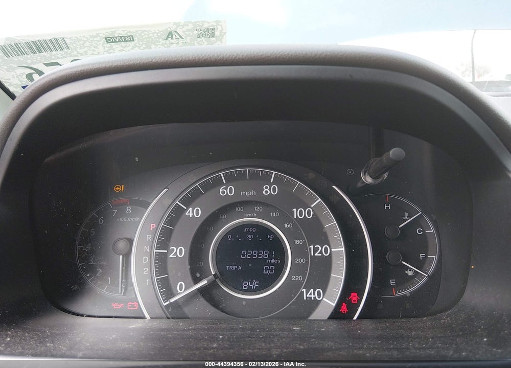 2014 HONDA CR-V EX-L VIN: 2HKRM3H75EH547144