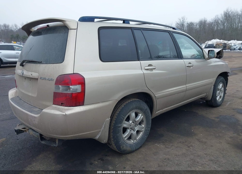 2007 TOYOTA HIGHLANDER V6 VIN: JTEEP21A270204471