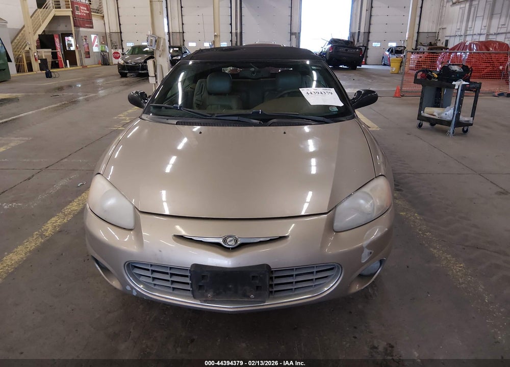 2003 CHRYSLER SEBRING LXI VIN: 1C3EL55T03N500765