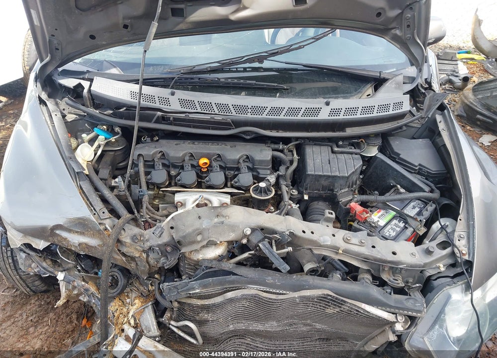 2008 HONDA CIVIC LX VIN: 2HGFA16568H332498