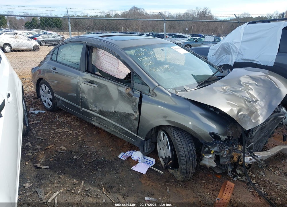 2008 HONDA CIVIC LX VIN: 2HGFA16568H332498