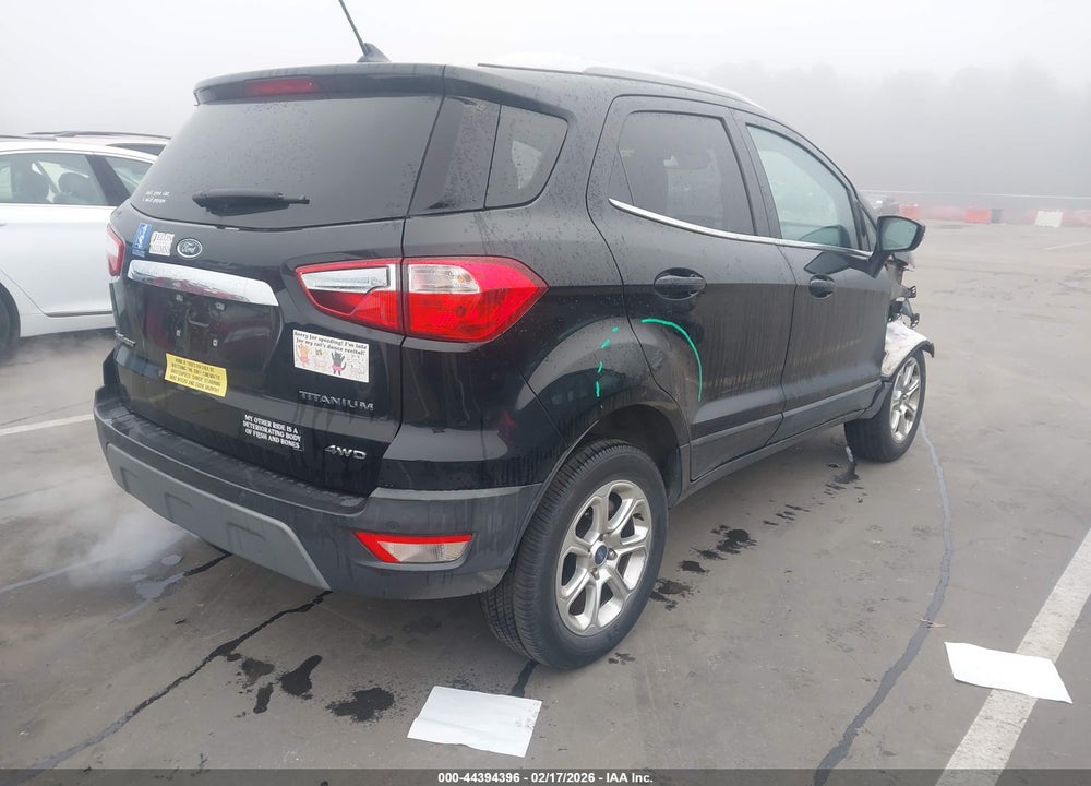 2019 FORD ECOSPORT TITANIUM VIN: MAJ6S3KL0KC263772