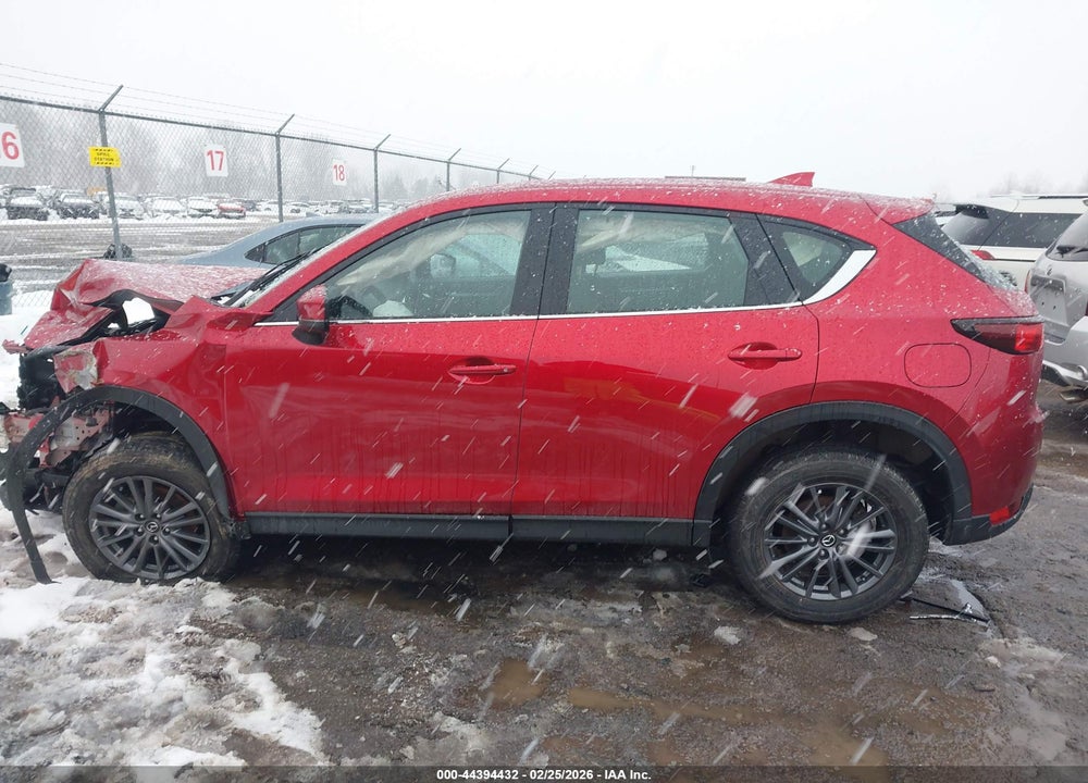 2021 MAZDA CX-5 SPORT VIN: JM3KFBBM3M0391581