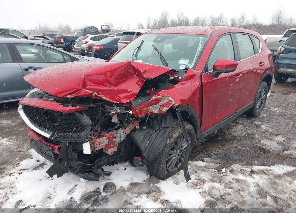 2021 MAZDA CX-5 SPORT VIN: JM3KFBBM3M0391581