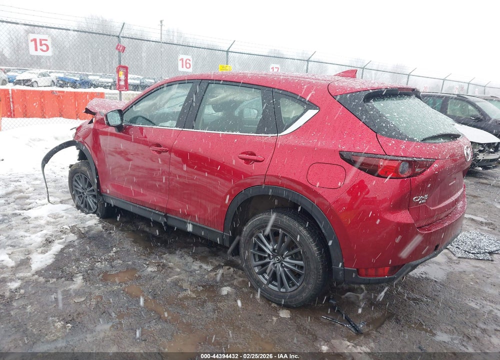 2021 MAZDA CX-5 SPORT VIN: JM3KFBBM3M0391581