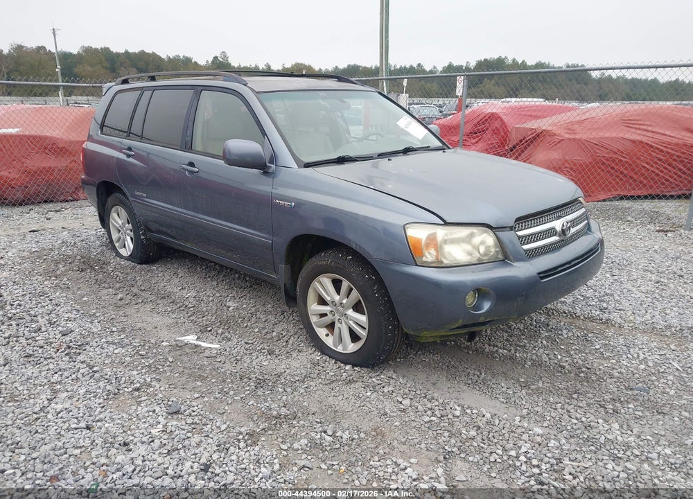 2006 TOYOTA HIGHLANDER HYBRID LTD VIN: JTEEW21A460026953