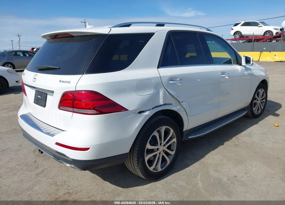 2016 MERCEDES-BENZ GLE 350 4MATIC VIN: 4JGDA5HB7GA647559