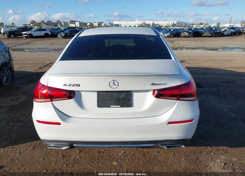 2019 MERCEDES-BENZ A 220 4MATIC VIN: WDD3G4FB5KW019271