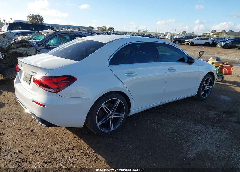2019 MERCEDES-BENZ A 220 4MATIC VIN: WDD3G4FB5KW019271