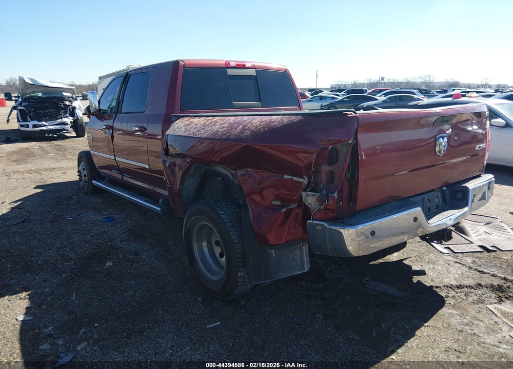 2014 RAM 3500 LONGHORN VIN: 3C63RRNL9EG128323