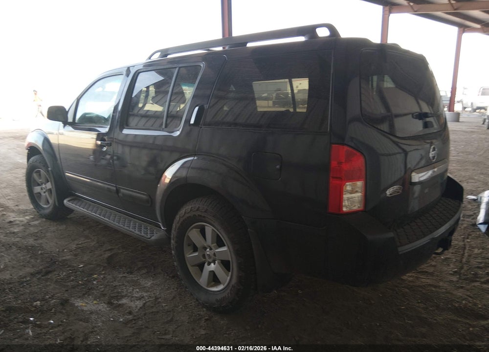 2008 NISSAN PATHFINDER SE VIN: 5N1AR18B08C628796