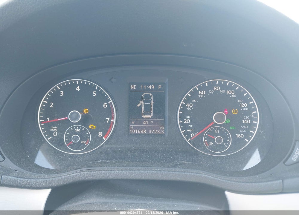 2013 VOLKSWAGEN PASSAT 2.5L SE VIN: 1VWBH7A30DC081425