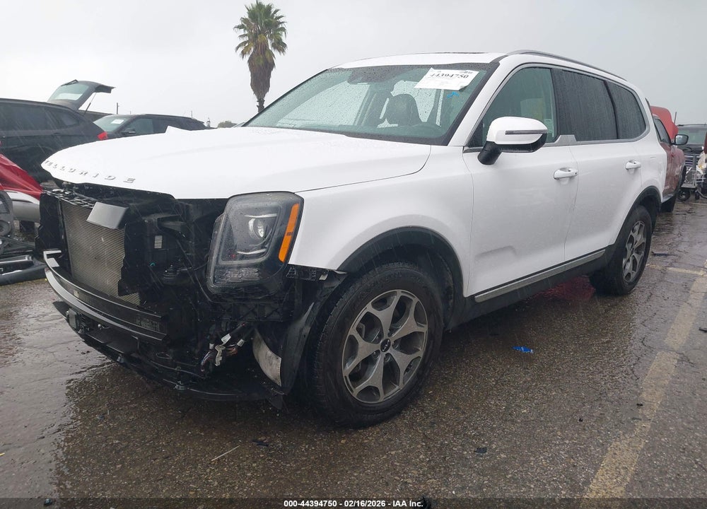 2022 KIA TELLURIDE EX VIN: 5XYP34HC9NG220511