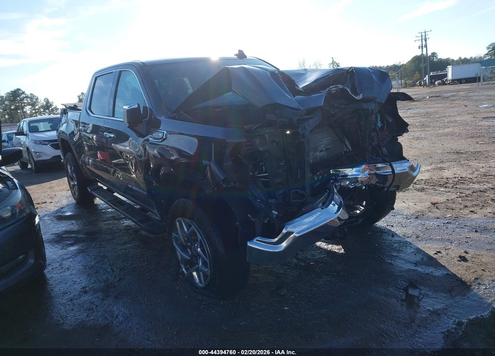2022 GMC SIERRA 1500 4WD  SHORT BOX SLT VIN: 1GTUUDED1NZ633540