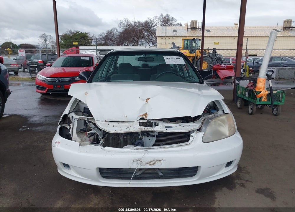 2000 HONDA CIVIC LX VIN: JHMEJ6675YS011312