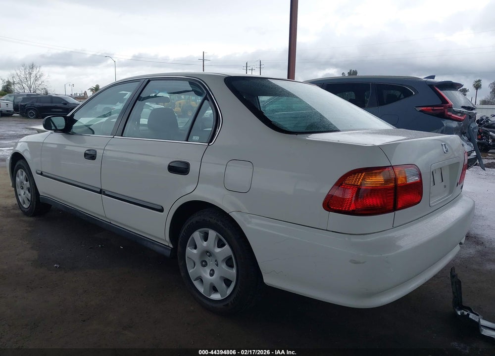 2000 HONDA CIVIC LX VIN: JHMEJ6675YS011312
