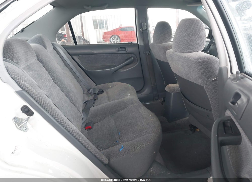 2000 HONDA CIVIC LX VIN: JHMEJ6675YS011312