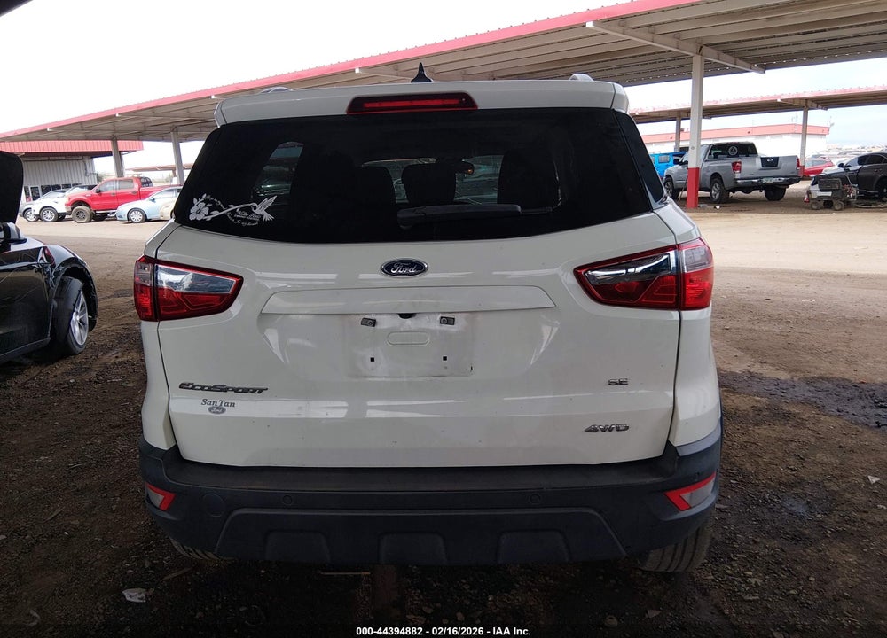 2020 FORD ECOSPORT SE VIN: MAJ6S3GL1LC345097