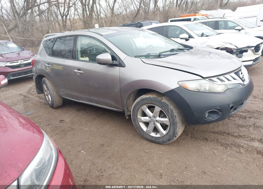 2010 NISSAN MURANO S VIN: JN8AZ1MW7AW125515