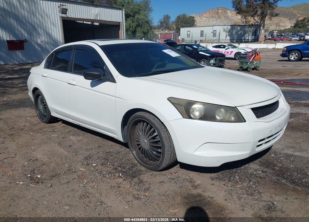 2008 HONDA ACCORD 2.4 EX VIN: 1HGCP26768A005185