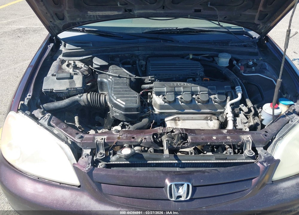 2001 HONDA CIVIC LX VIN: 2HGES16531H501522
