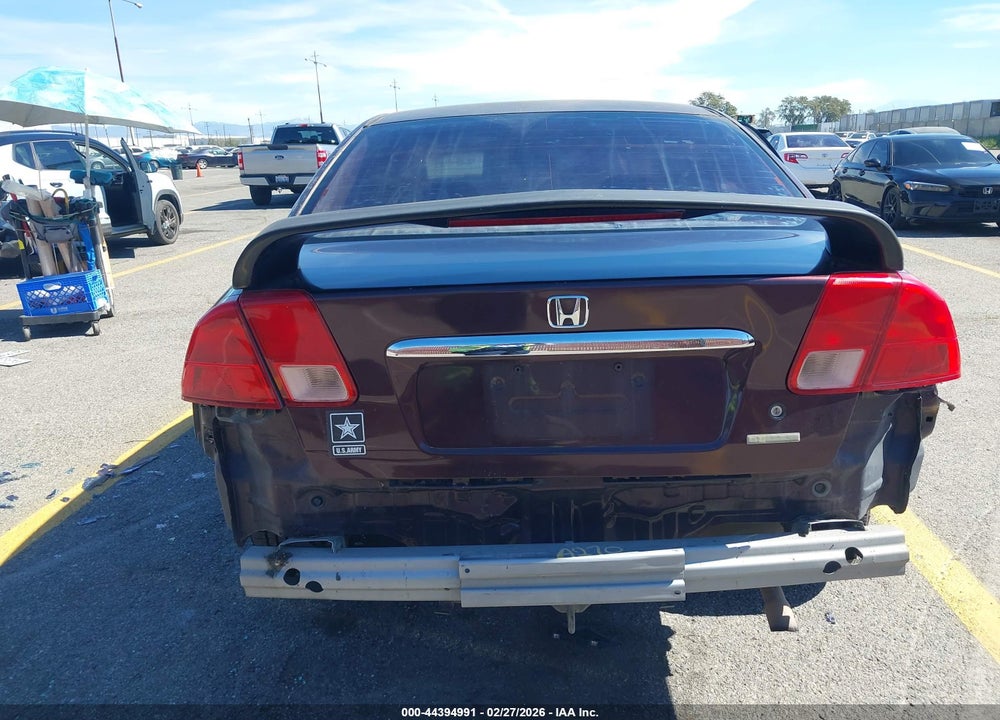 2001 HONDA CIVIC LX VIN: 2HGES16531H501522