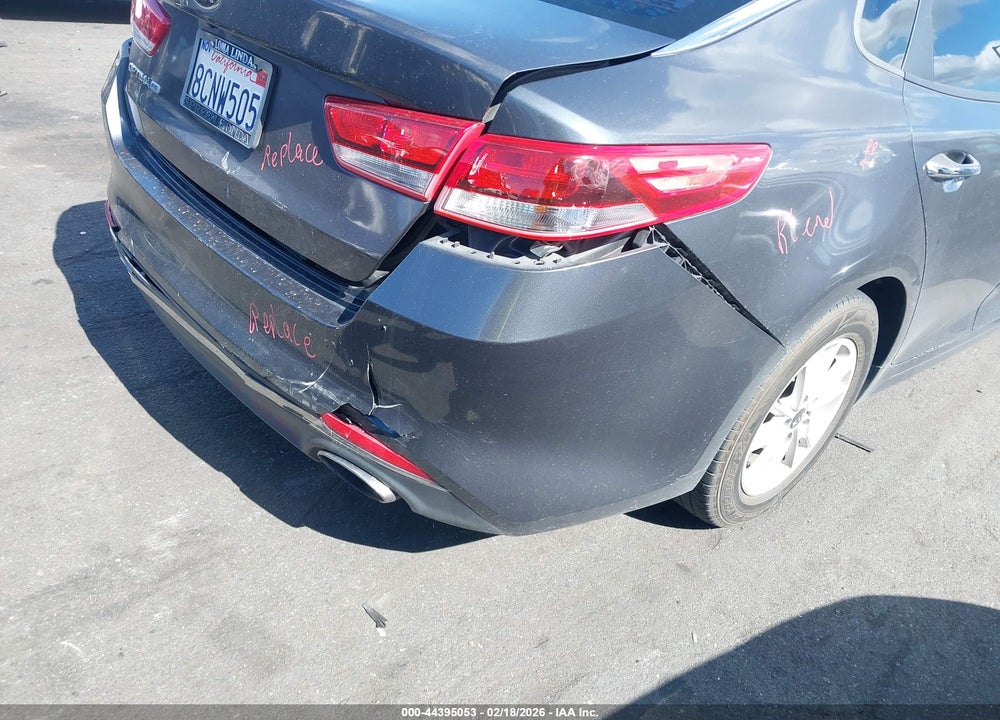 2016 KIA OPTIMA LX VIN: KNAGT4L32G5111999