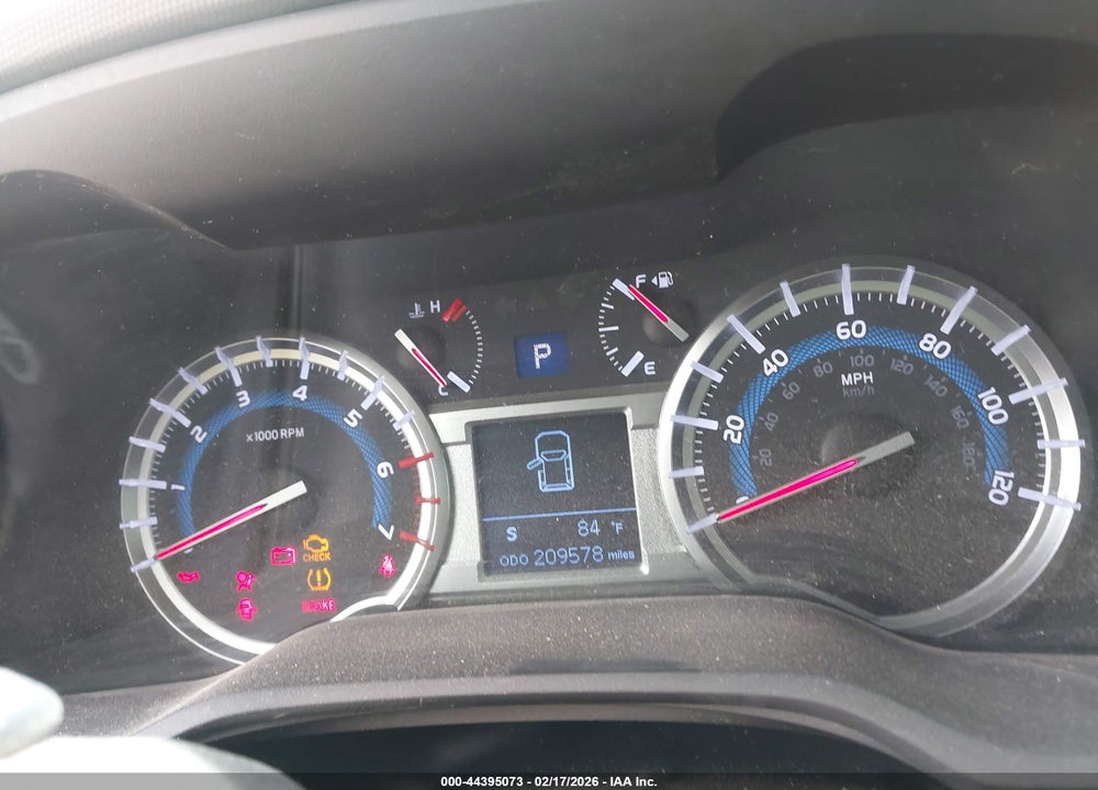 2018 TOYOTA 4RUNNER LIMITED VIN: JTEBU5JR5J5604215