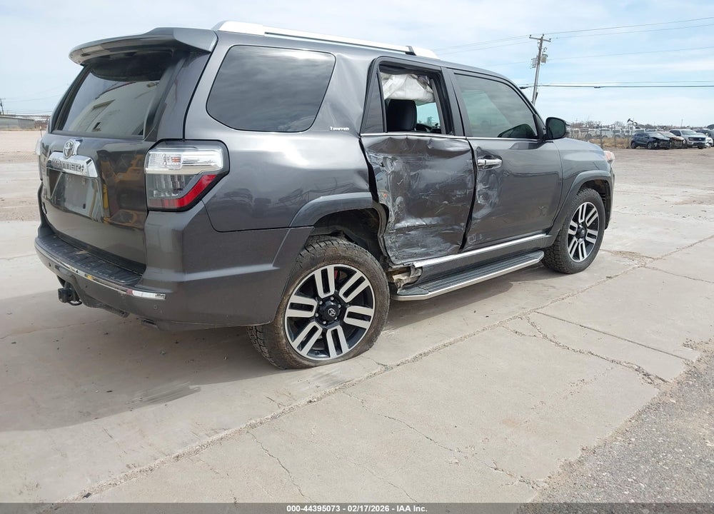 2018 TOYOTA 4RUNNER LIMITED VIN: JTEBU5JR5J5604215
