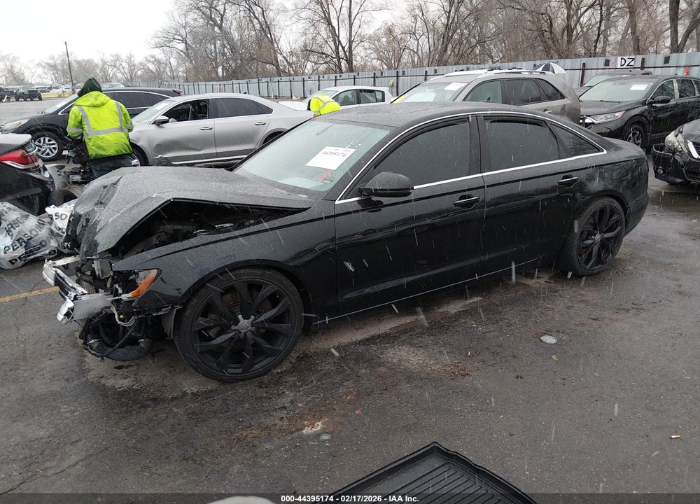 2014 AUDI A6 2.0T PREMIUM VIN: WAUGFAFC4EN117818