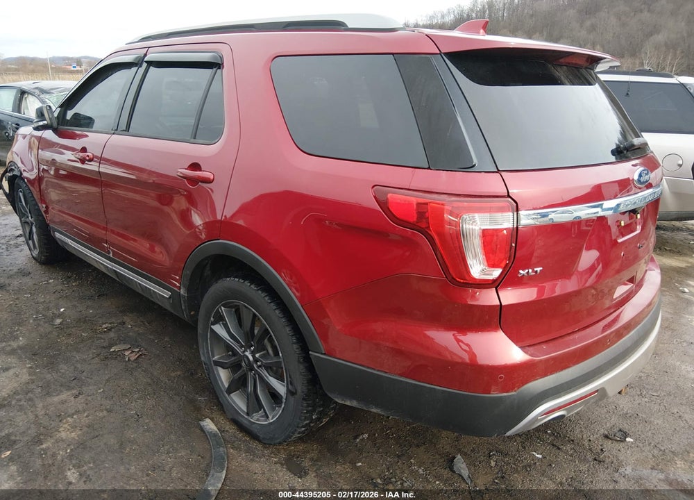 2017 FORD EXPLORER XLT VIN: 1FM5K8D82HGA02426