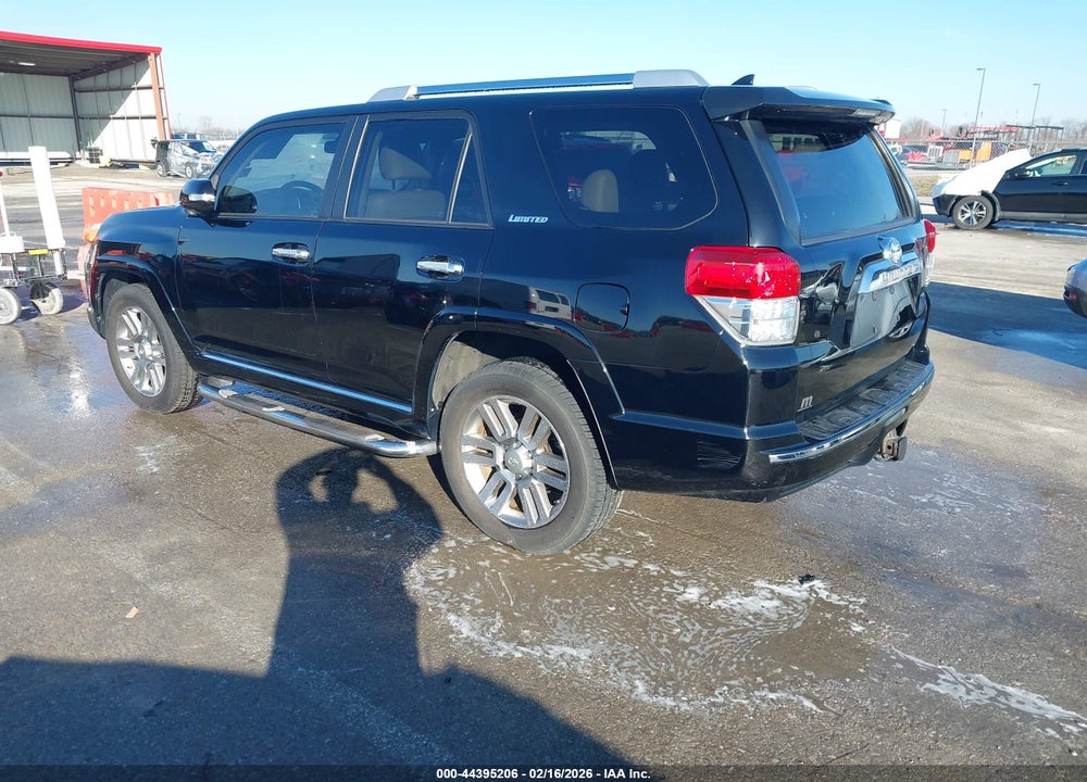 2011 TOYOTA 4RUNNER LIMITED V6 VIN: JTEBU5JR0B5034030