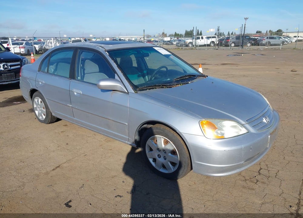 2001 HONDA CIVIC EX VIN: 2HGES26731H548797