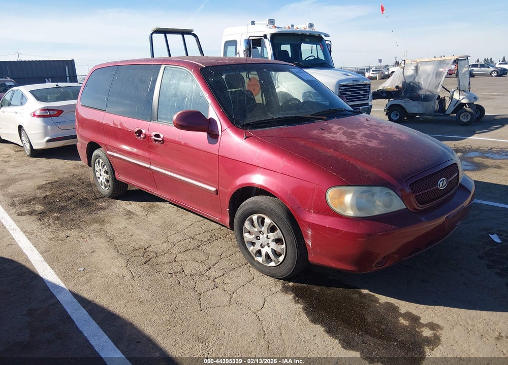 2004 KIA SEDONA EX VIN: KNDUP131446510801