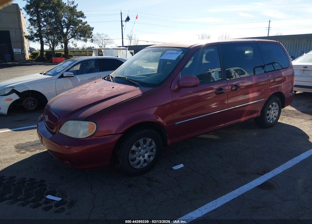 2004 KIA SEDONA EX VIN: KNDUP131446510801