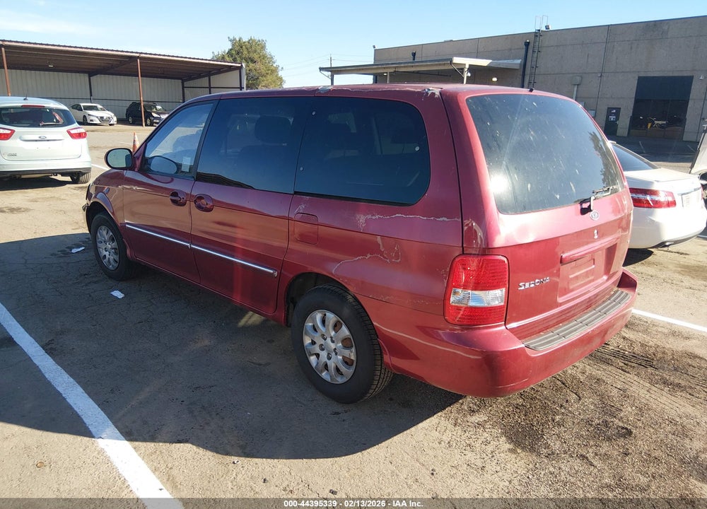 2004 KIA SEDONA EX VIN: KNDUP131446510801