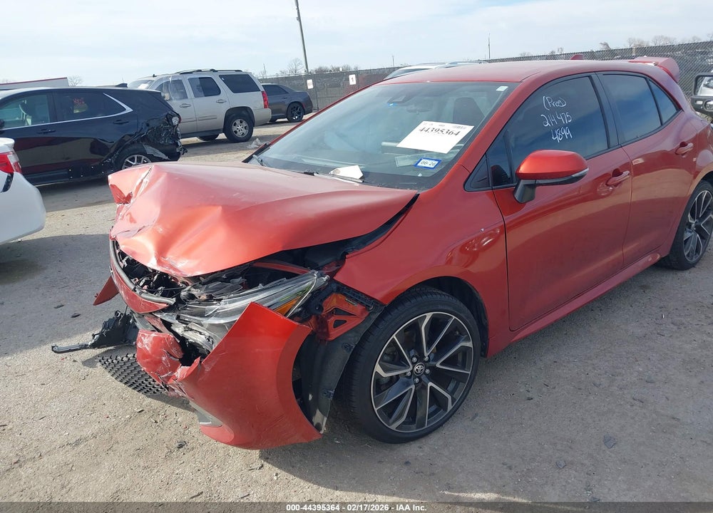 2019 TOYOTA COROLLA XSE VIN: JTNK4RBE2K3015543