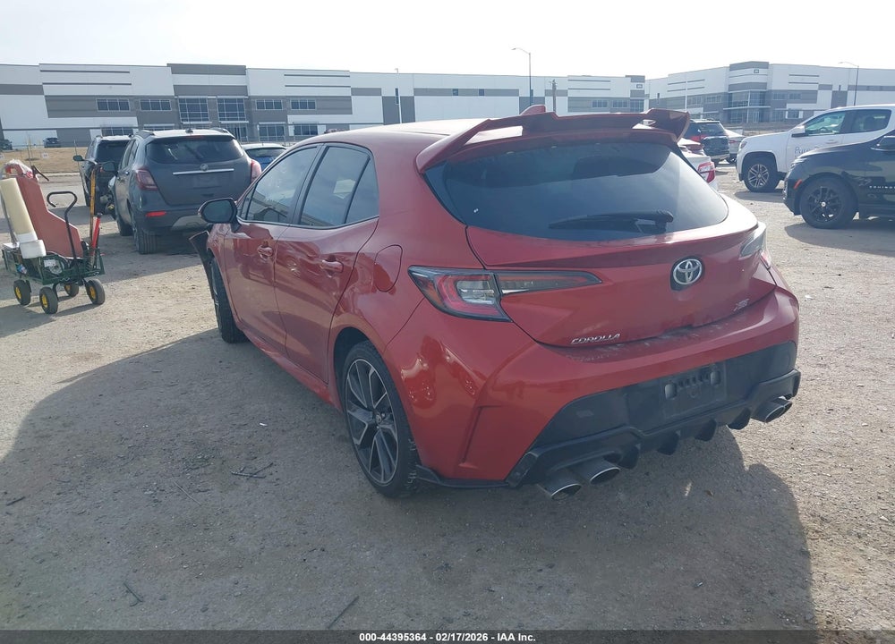 2019 TOYOTA COROLLA XSE VIN: JTNK4RBE2K3015543