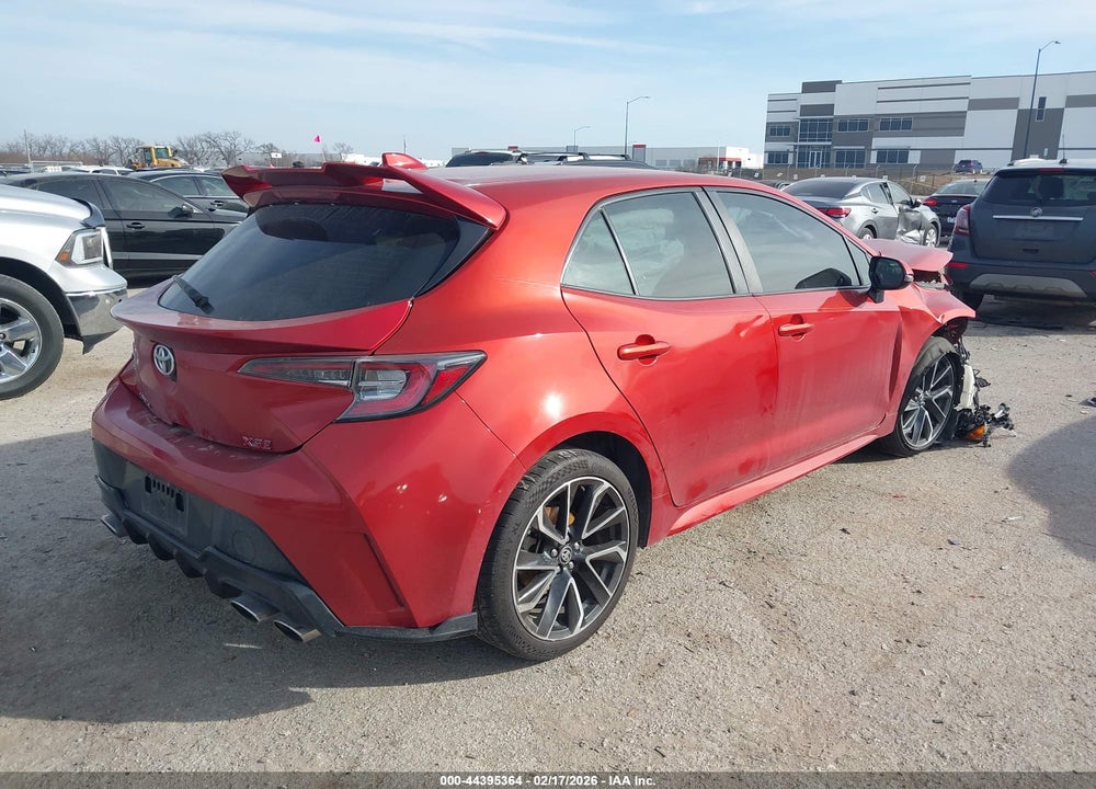 2019 TOYOTA COROLLA XSE VIN: JTNK4RBE2K3015543