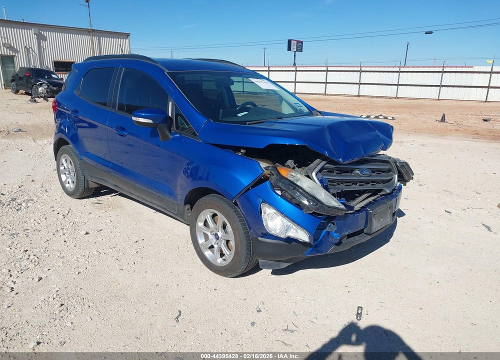 2018 FORD ECOSPORT SE VIN: MAJ3P1TE8JC222667