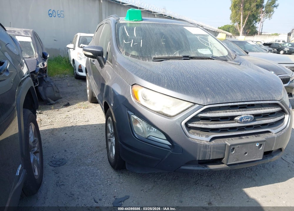 2018 FORD ECOSPORT SE VIN: MAJ3P1TE5JC246814