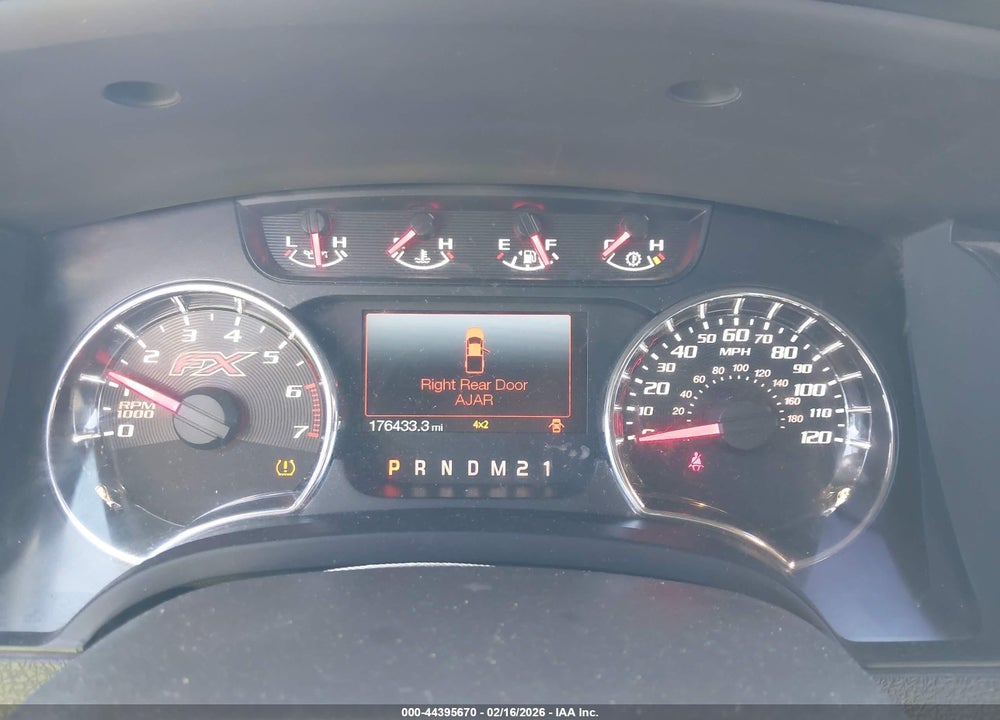 2012 FORD F-150 FX4 VIN: 1FTFW1EF5CKD36344