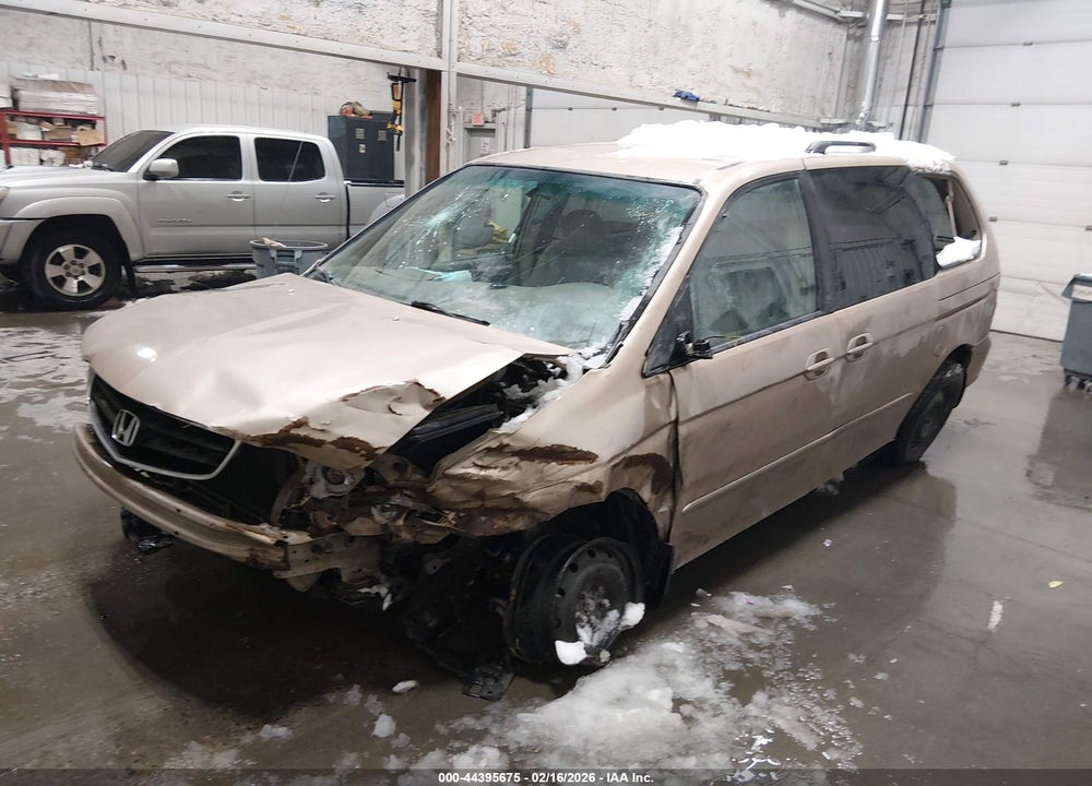 2002 HONDA ODYSSEY EX VIN: 2HKRL18632H576183