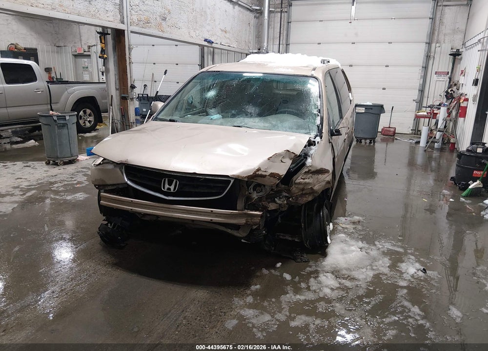 2002 HONDA ODYSSEY EX VIN: 2HKRL18632H576183
