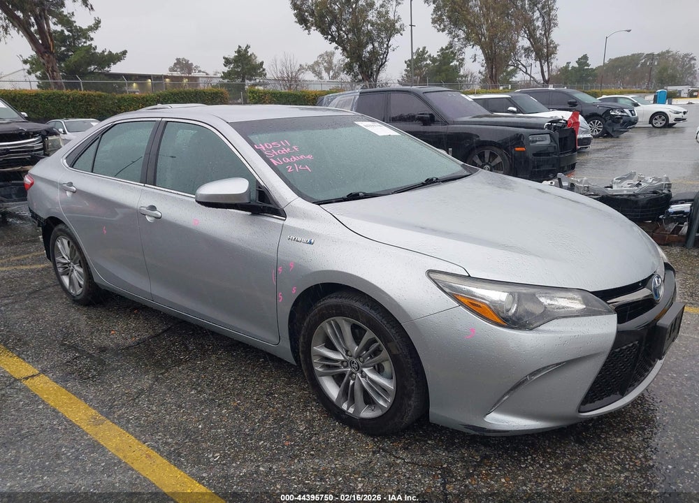 2016 TOYOTA CAMRY HYBRID SE VIN: 4T1BD1FK9GU183585